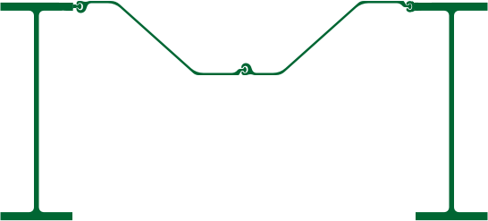Diagram of IZ 54-2423 E (PZC 28 + W40x149)
